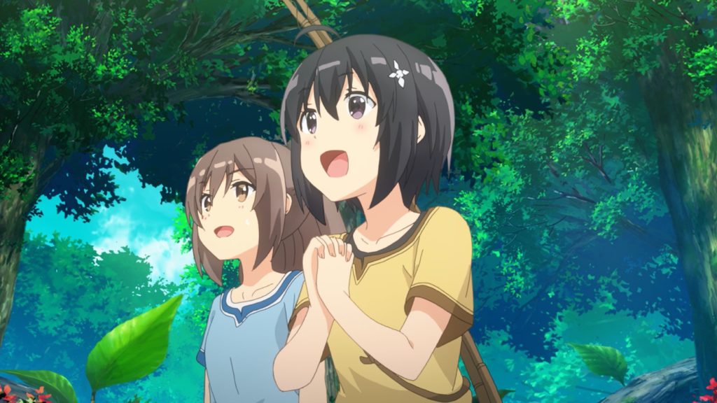 防振り 2話 ついにゲームに参加したサリーとメイプル